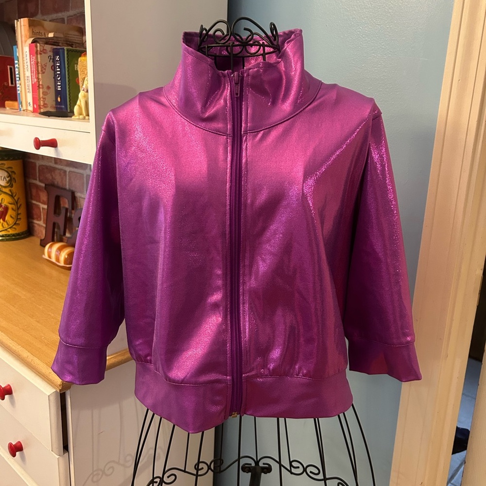 Balera Metallic Purple Dance Jacket